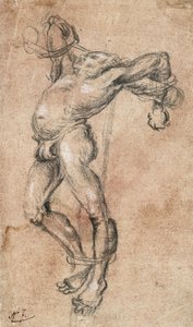 Thief on the Cross, Facing Left by Lucas Cranach the Elder